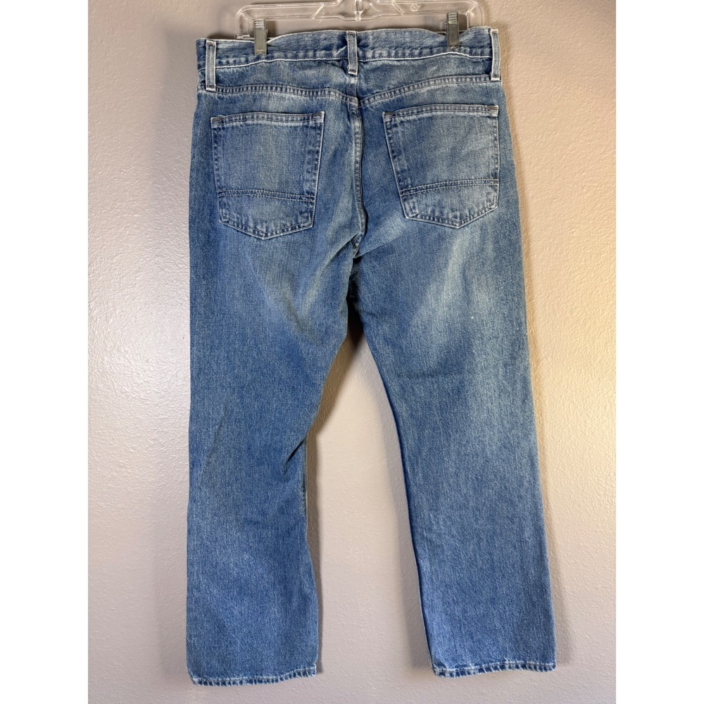 Arizona Jean Co Mens Original Bootcut Jeans 34x30 Medium Wash Blue 100% Cotton - Picture 2 of 7